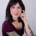 Portrait of Laura Egea, color realism tattoo artist based in Dallas