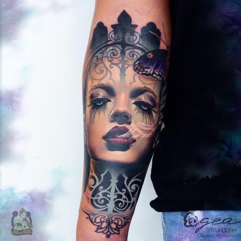 Realism color tattoo by Laura Egea, Dallas, Texas