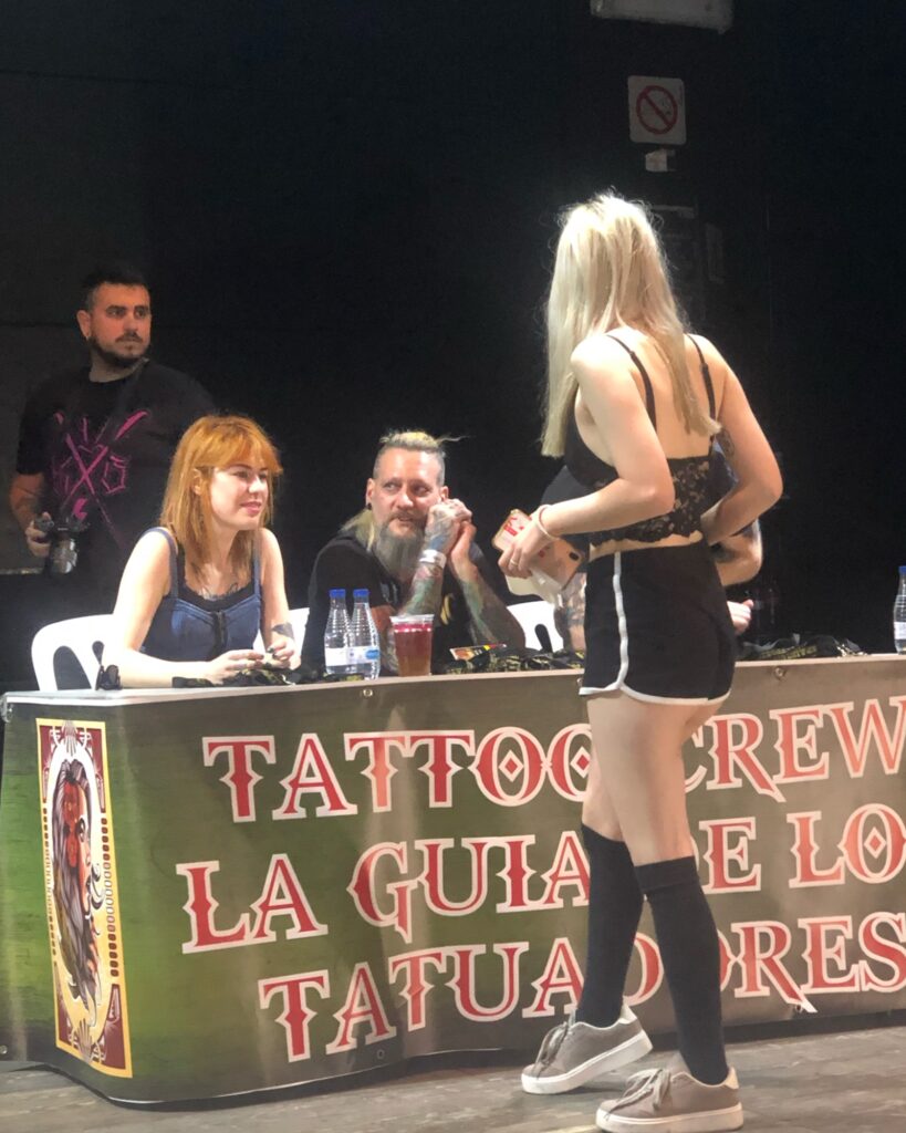 International Tattoo Judge Laura Egea